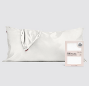 Satin King Pillowcase- Ivory