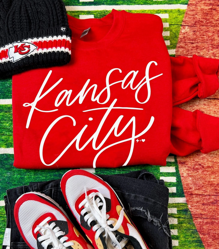 Kansas City Sweatshirt- Red