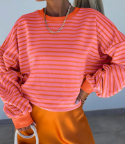 Frankie Top- Pink/Orange