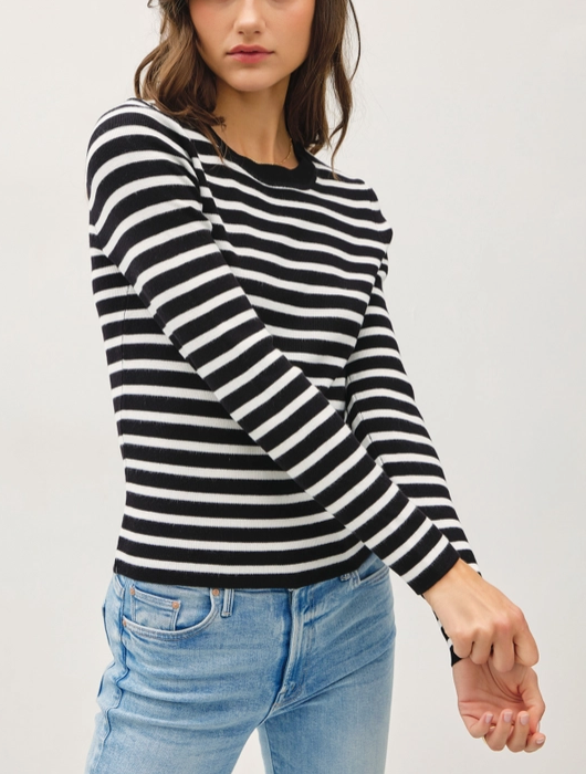 Striped Long Sleeve Tee