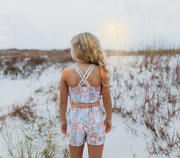 Girls Floral Two Piece Set