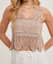 Crochet Lace Tank