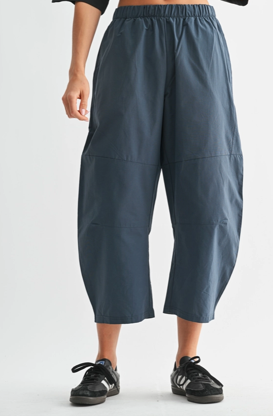 Mesa Barrel Pants- Navy