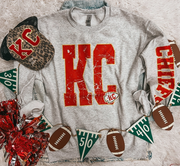 Chiefs Kingdom Sweatshirt- Grey