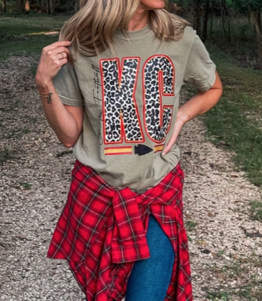 Leopard KC Chiefs Tee