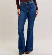 Judy Blue- High Rise Trouser Flare