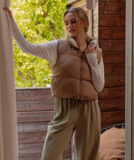 Revisable Zip Up Vest