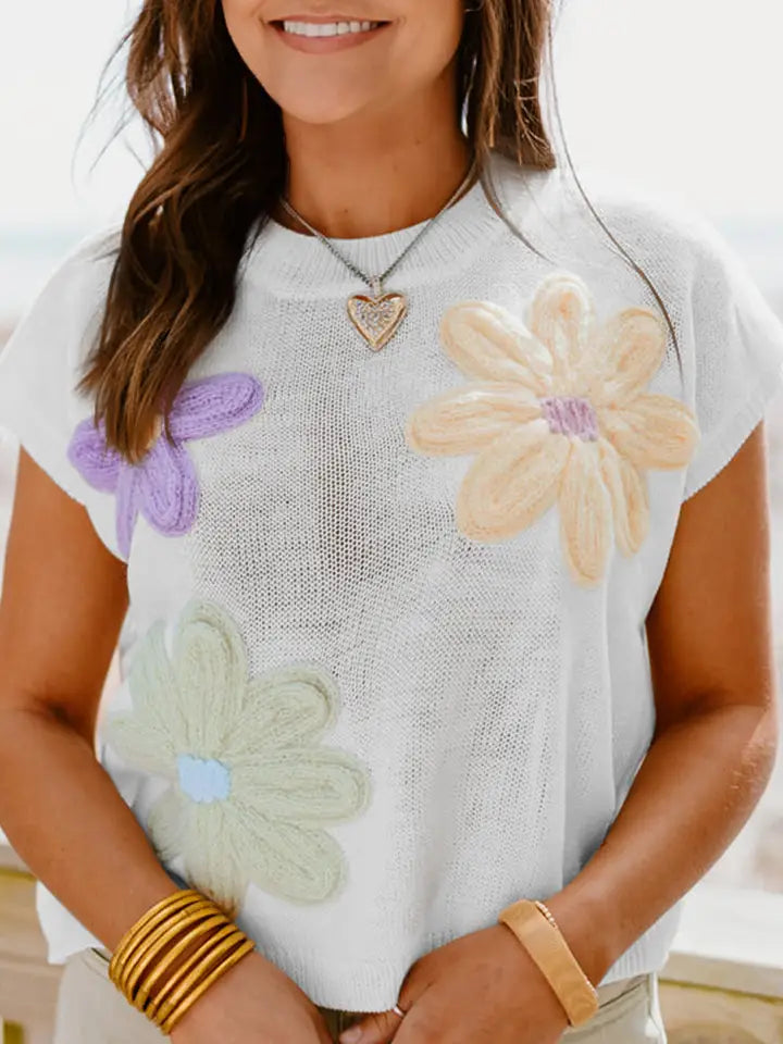 Daisy Crochet Top