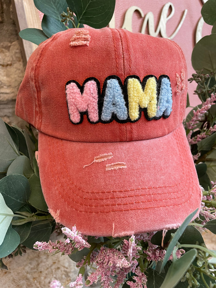 Mama Patched Hat (2 Color Options)