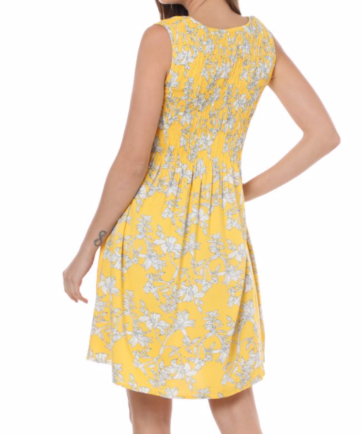 Chaste Dress- Yellow