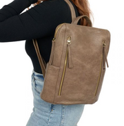 Raegan Double Zip Backpack (5 Colors)