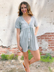 Everyday Button Down Romper